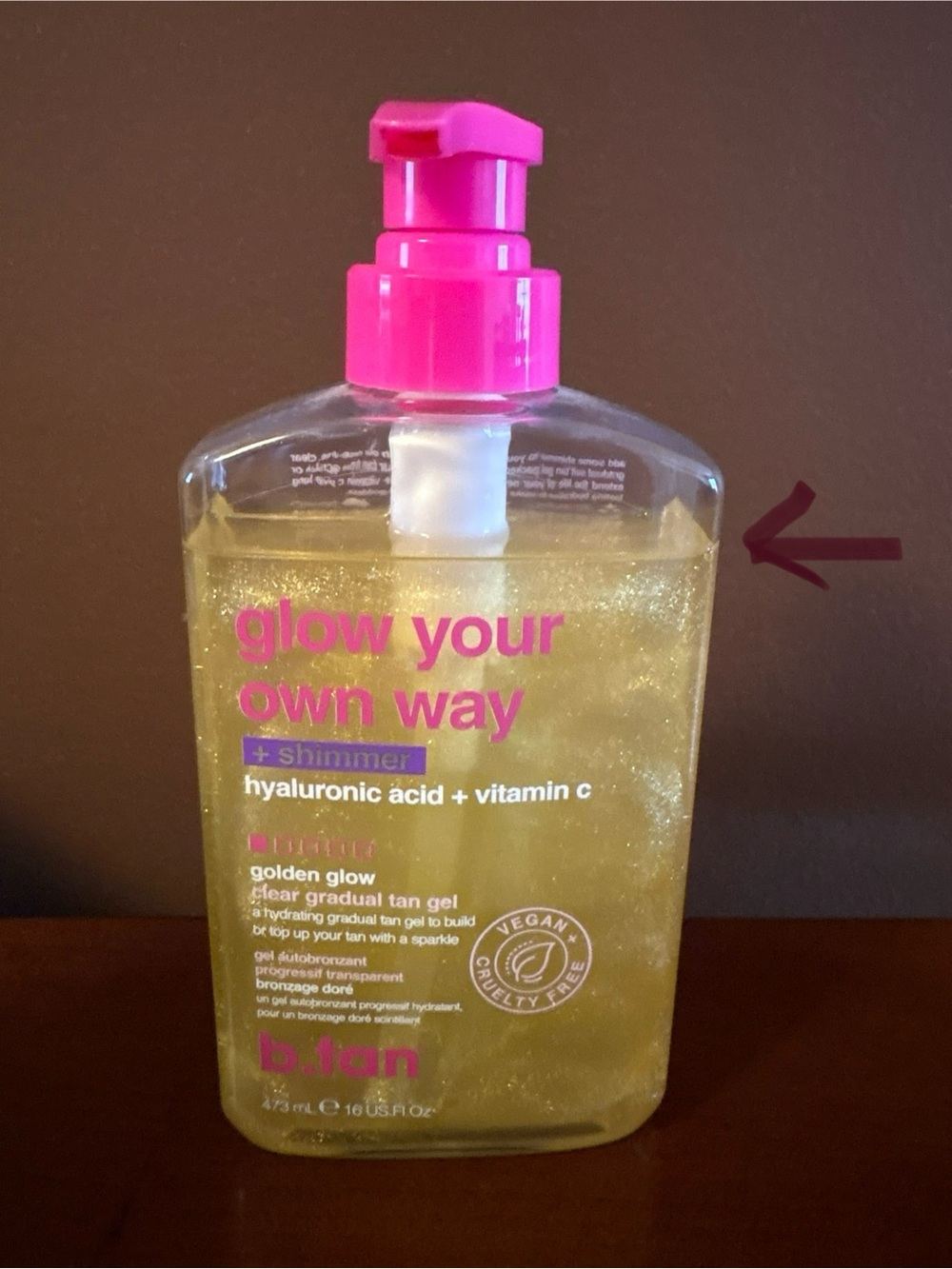 B. Tan Glow Your Own Way Self Tanner